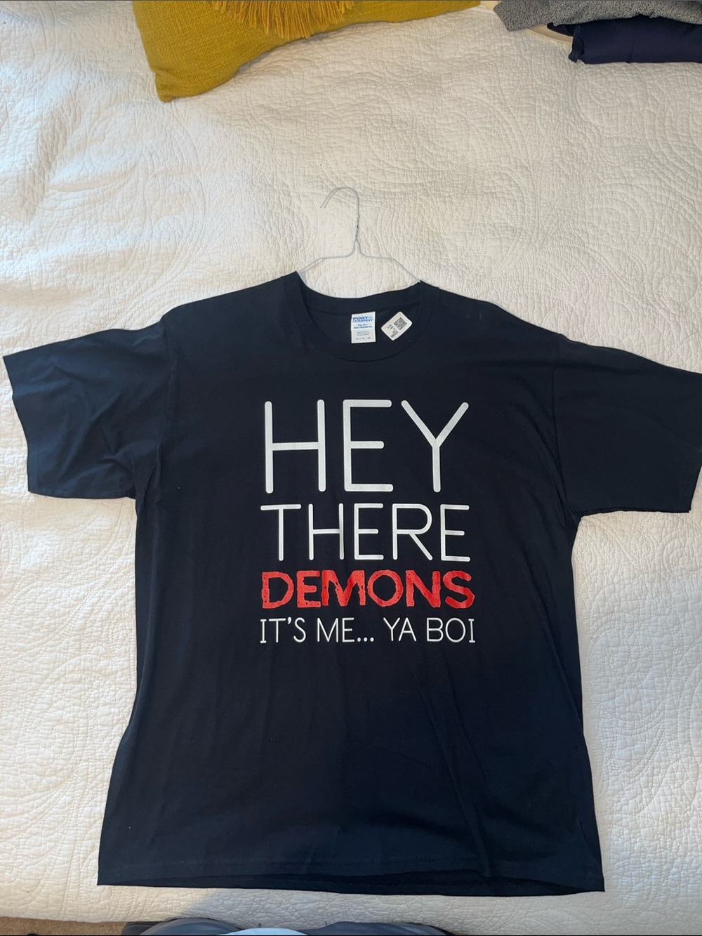 Port and Company Buzzfeed Unsolved Black Graphic Tee